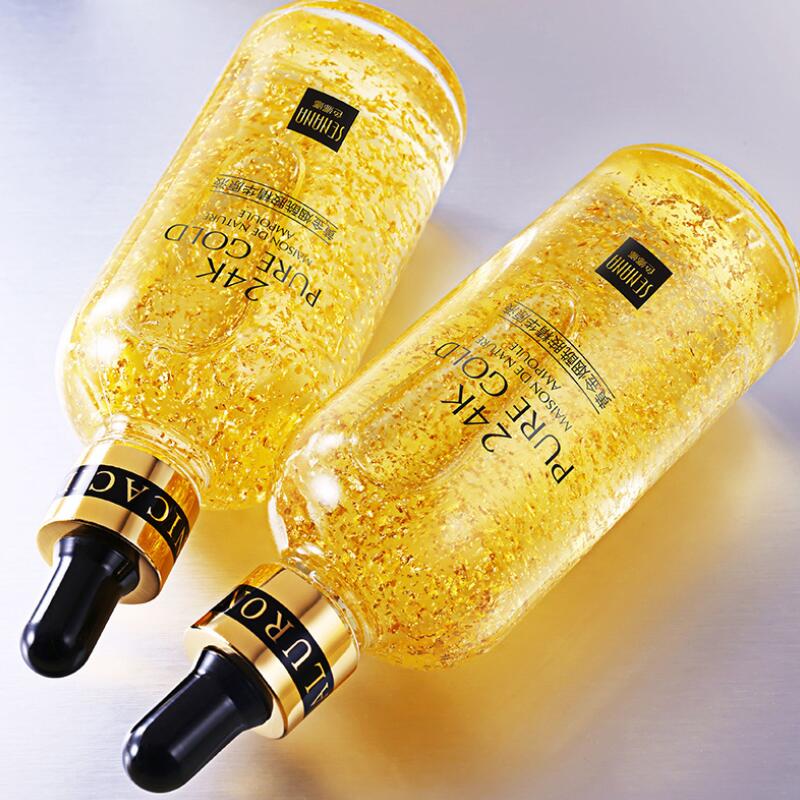 24K Pure Gold Anti-Aging Moisturizing Skin Care Serum